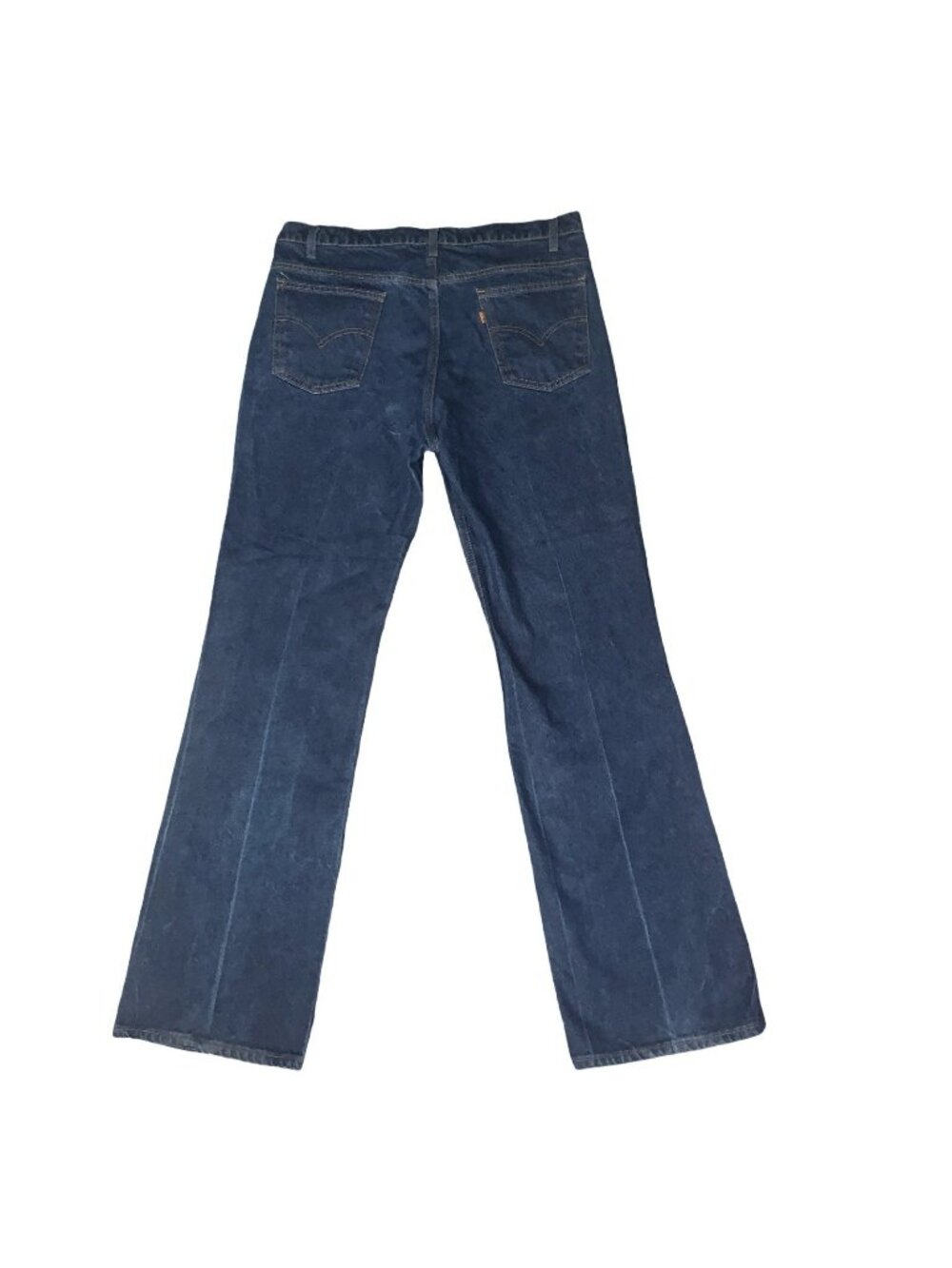 Levis 522 Orange Tag Denim Jeans Mens 40x34 Waist Is 38  Dark Wash Straight Leg